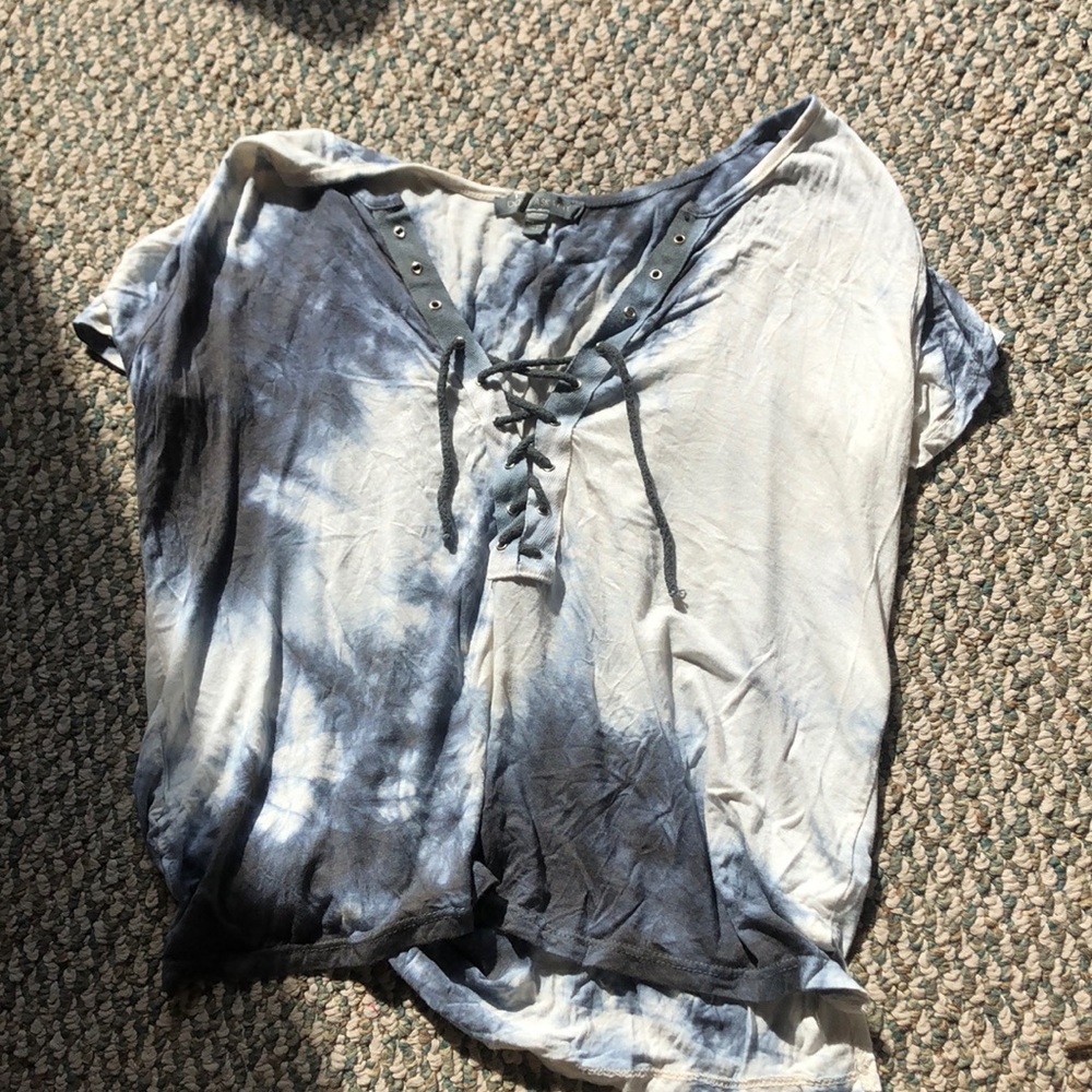 Lace-Up T Shirt
